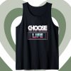 Choose life typography Tank Top