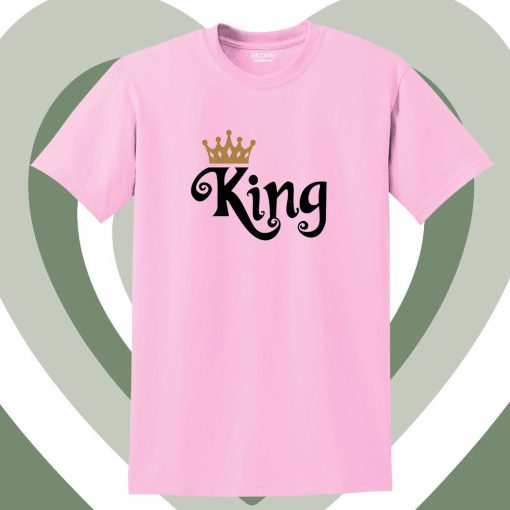 King n Queen Couple T Shirt