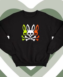 Psychedelic Bunny Psycho Bunny Sweatshirt