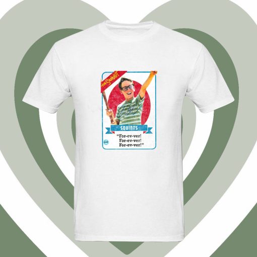 Squints Forever The Sandlot Baseball Card T Shirt