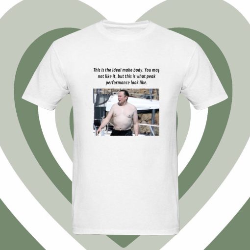 elon musk no shirt This is the Ideal Make Body T Shirt