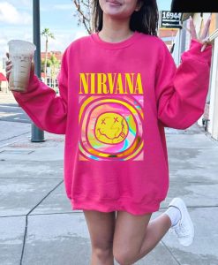 Nirvana Sweatshirt Pink