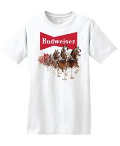 Budweiser Holiday Clydesdale T-Shirt ch