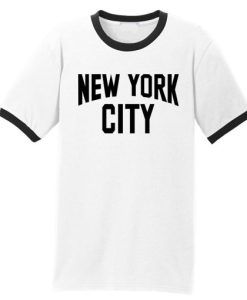 New York City John Lenon Ringer T Shirt