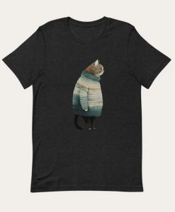 Fat Gray Cat T-shirt