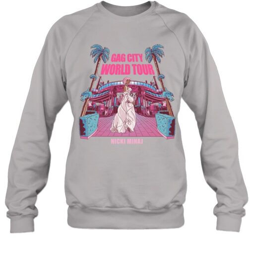 Nicki Minaj Store Gag city world Tour 2024 Sweatshirt