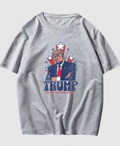 Trump Never Backs Down Retro Stars Donald Trump T Shirt