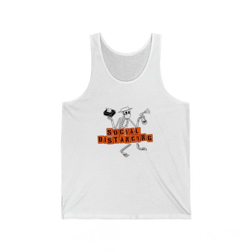 social distancing tank top Unisex Tank THD