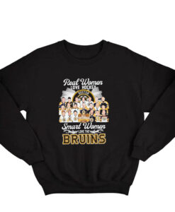 Boston Bruins Real Women Love Hockey Sweatshirt